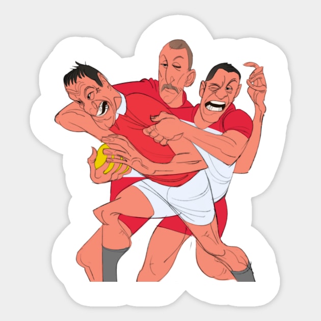 Rugby Sticker by kalian999999